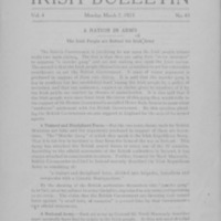 Irish Bulletin: 7 March 1921