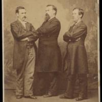 Studio portrait of Jeremiah O'Donovan Rossa (in the center) and two unidentified men.jpg