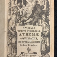 Summa Theologiae (1639), Title Page.